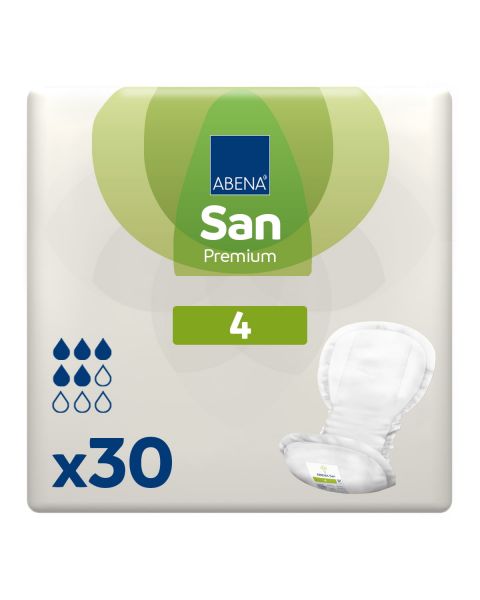 Abena San Premium 4 (800ml) 30 Pack