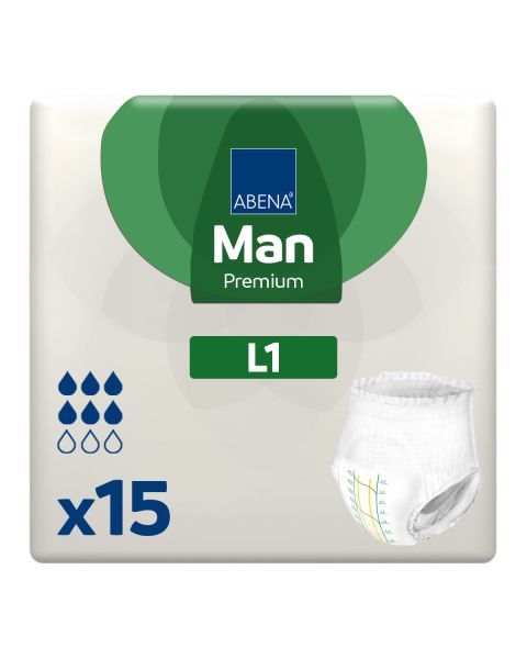 Abena Pants Premium L1 Large (1400ml) 15 Pack