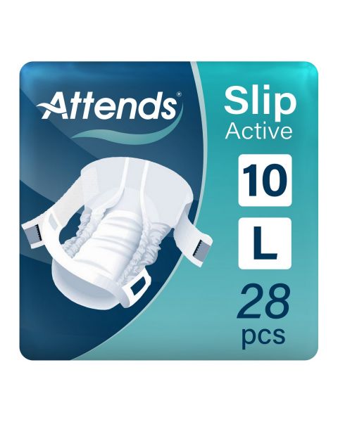Attends Slip Active 10 Large (3128ml) 28 Pack