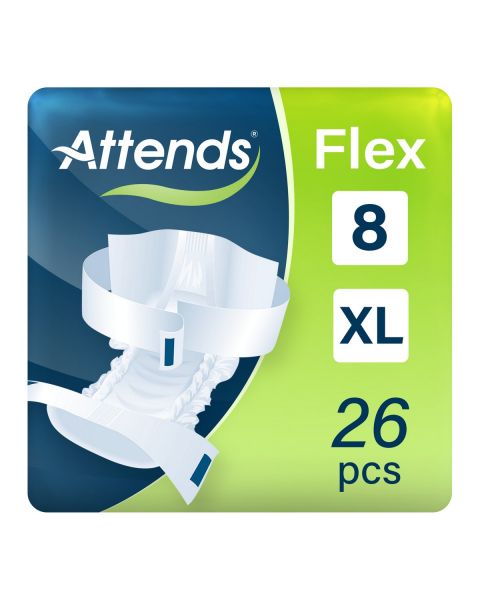 Attends Flex 8 XL (2419ml) 26 Pack