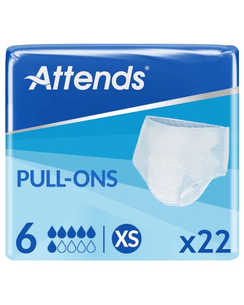 Attends Pull-Ons 6 XS (1401ml) 22 Pack