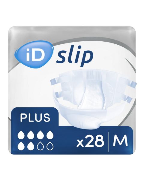 iD Expert Slip Plus Medium PE Backed (2000ml) 28 Pack
