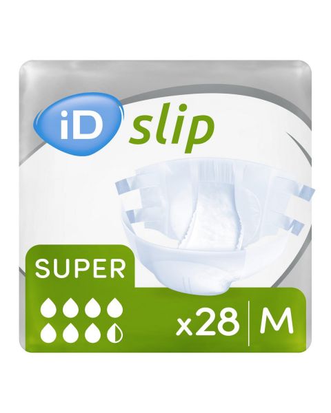 iD Expert Slip Super Medium PE Backed (3600ml) 28 Pack