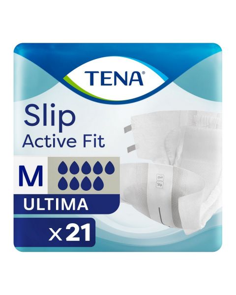 TENA Slip Active Fit Ultima Medium (3700ml) 21 Pack