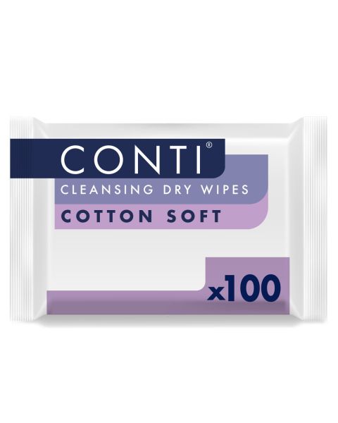Conti So Soft Large Dry Wipes 100 Pack
