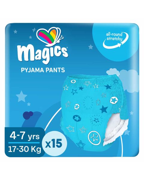 Magics Youth Pyjama Pants 4-7yrs (17-30kg) 15 Pack