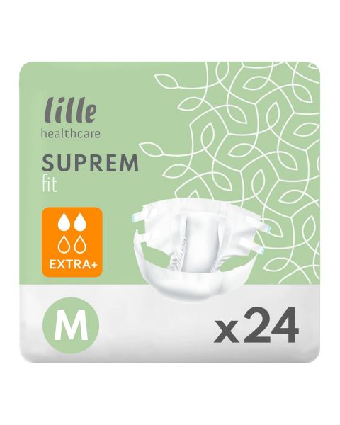 Lille Healthcare Suprem Fit Extra+ Medium (2650ml) 24 Pack