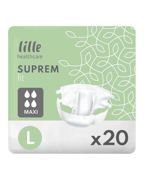 Lille Healthcare Suprem Fit Maxi Large (3550ml) 20 Pack