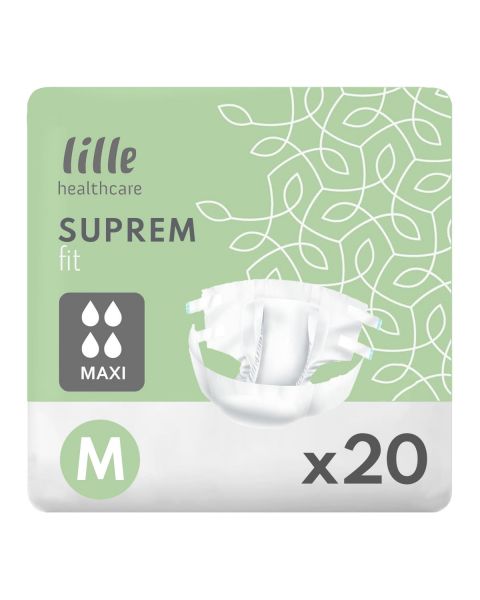Lille Healthcare Suprem Fit Maxi Medium (3370ml) 20 Pack