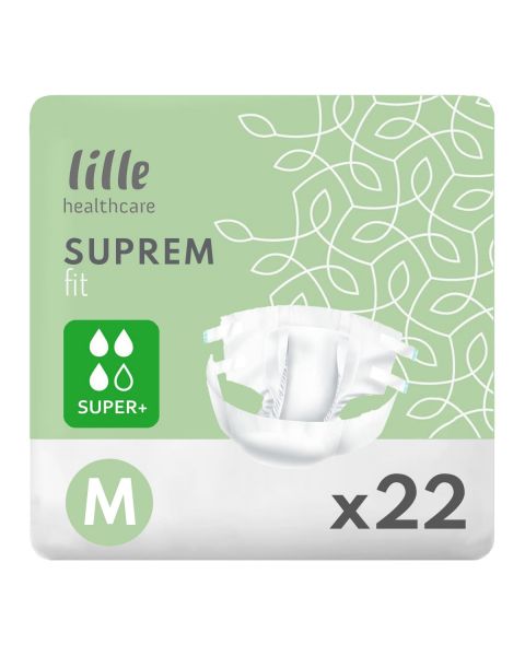 Lille Healthcare Suprem Fit Super+ Medium (2980ml) 22 Pack