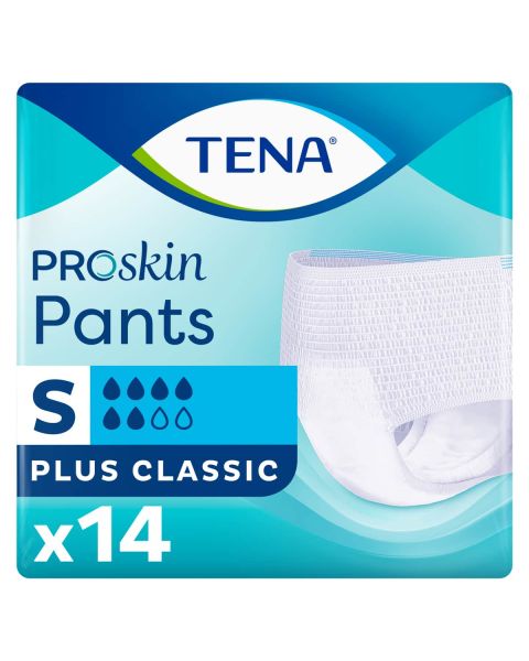 TENA Pants Plus Classic Small (1300ml) 14 Pack