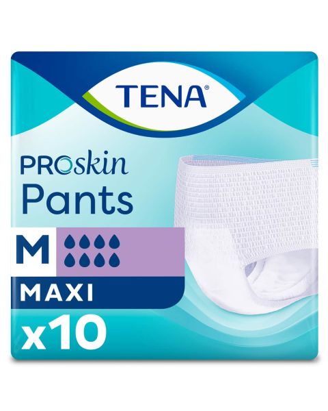 TENA Pants Maxi Medium (2499ml) 10 Pack